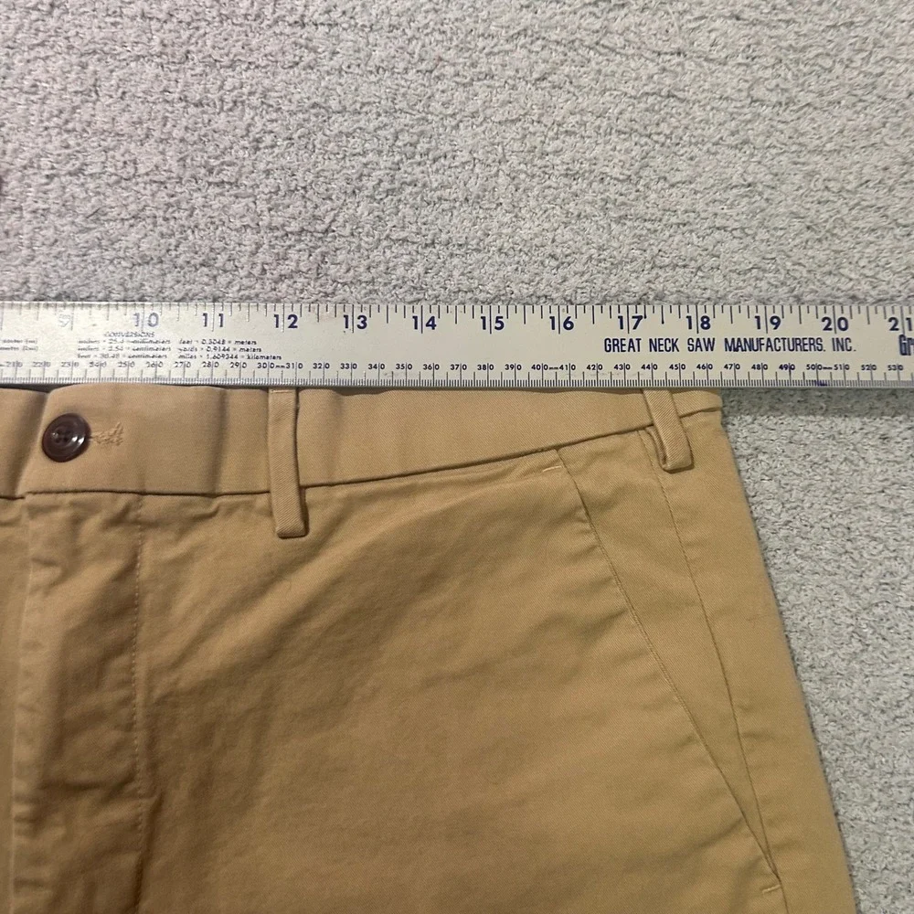 Gap Chino Pants Straight Fit 36x30 Khaki Tan Cotton Casual Classic Essentials